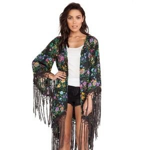 SPELL Gypsy Queen tassel Kimono